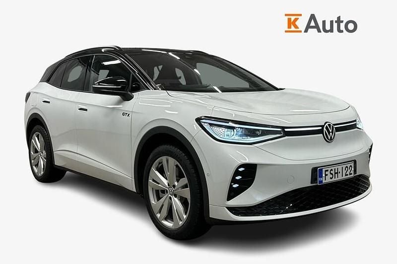 Valkoinen Käytetty 2024 VW ID.4 GTX Katumaasturi | 57 900 € - Kuva 1/4