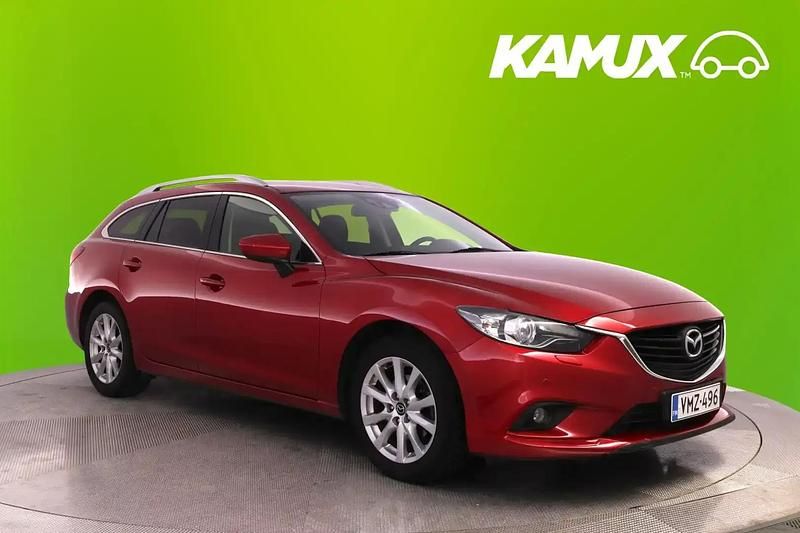 Punainen Käytetty 2013 Mazda 6 Inclusive Farmari | 13 490 € (Perustarjous) - Kuva 1/4