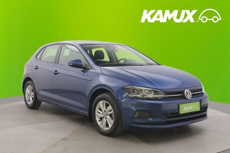 Sininen Käytetty 2021 VW Polo Style Sedan | 14 260 € (Perustarjous) - Kuva 1/4