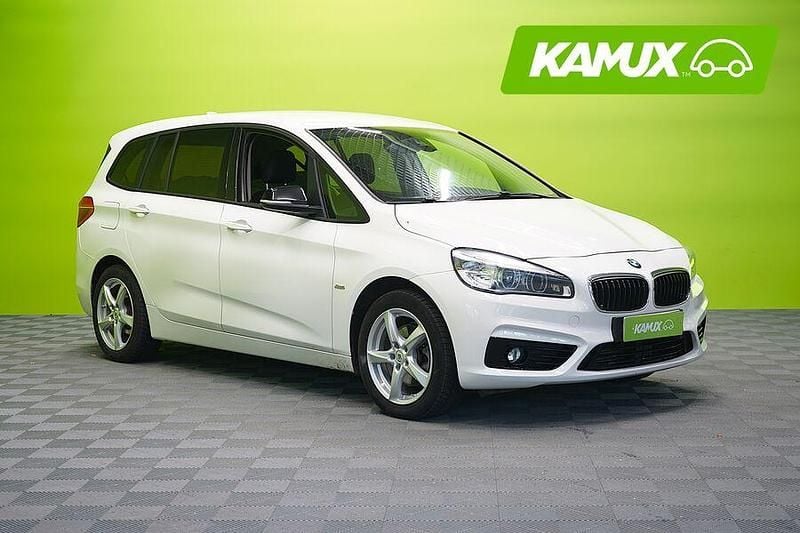 Käytetty 2016 BMW 218 Gran Tourer Sport Line Tila-auto | 16 900 € (Perustarjous) - Kuva 1/3
