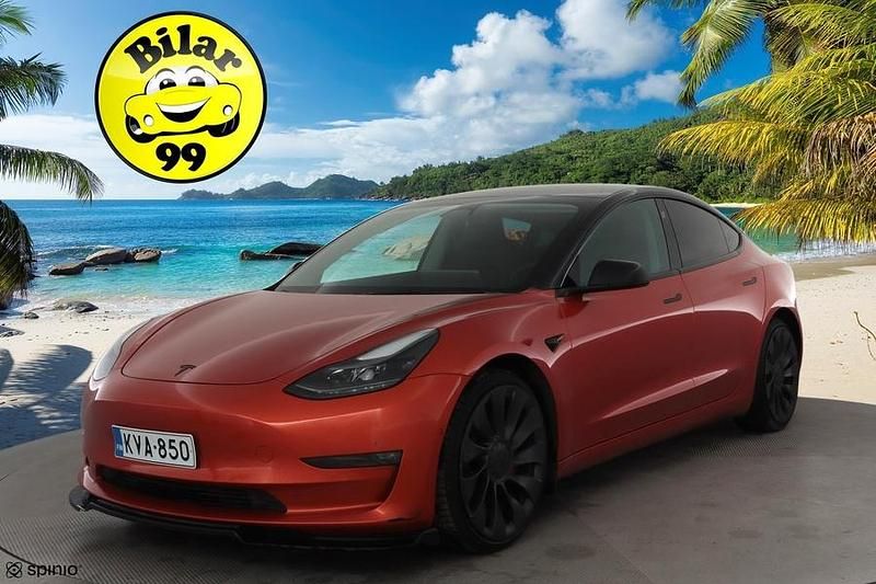Käytetty 2022 Tesla Model 3 Performance Sedan | 33 700 € (Perustarjous) - Kuva 1/2