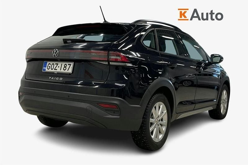 Käytetty VW Taigo Business 110 HP (80 kW) 2022 Musta Katumaasturi
