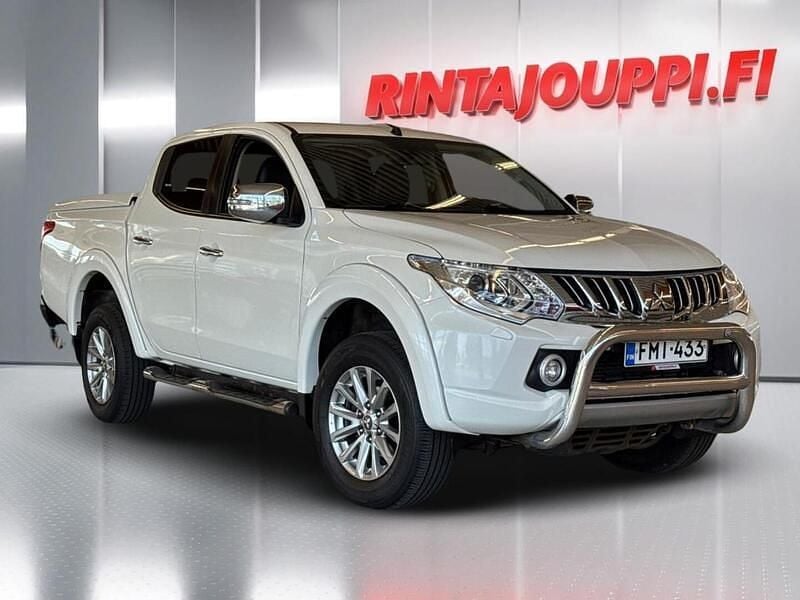Valkoinen Käytetty 2016 Mitsubishi L200 Instyle Nouto | 20 800 € (Hyvä tarjous) - Kuva 1/3
