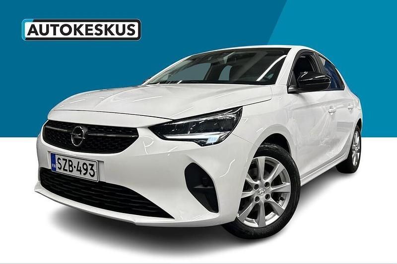Valkoinen Käytetty 2021 Opel Corsa Edition Viistoperä | 14 990 € (Perustarjous) - Kuva 1/2