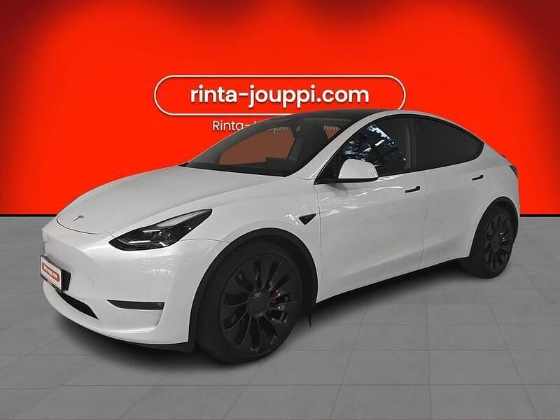 Valkoinen Käytetty 2023 Tesla Model Y Performance Katumaasturi | 41 800 € (Perustarjous) - Kuva 1/3