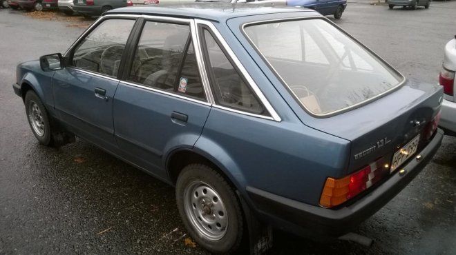 Auta minua löytämään tämä Escort mk3 Finland