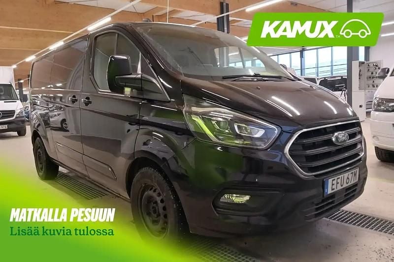 Käytetty Ford Transit Custom 170 HP (125 kW) 2021 Musta Van