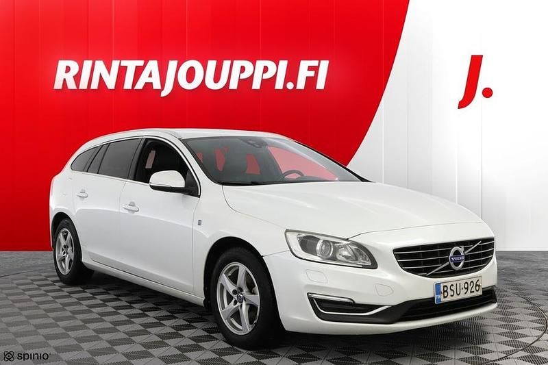 Valkoinen Käytetty 2015 Volvo V60 Business Edition Farmari | 13 880 € (Perustarjous) - Kuva 1/3