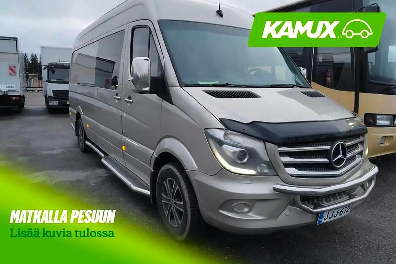 Hopea / harmaa Käytetty 2014 Mercedes Sprinter Van | 37 800 € (Supertarjous) - Kuva 1/4