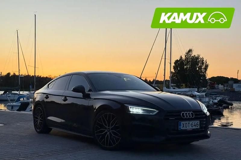 Musta Käytetty 2018 Audi A5 Sportback Business Viistoperä | 19 990 € (Perustarjous) - Kuva 1/1