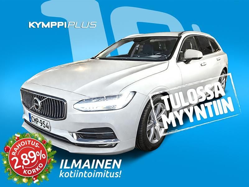 Valkoinen Käytetty 2017 Volvo V90 Inscription Farmari | 29 870 € (Perustarjous) - Kuva 1/1