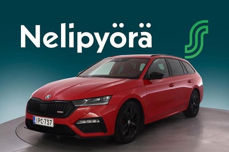 Punainen Käytetty 2021 Skoda Octavia Comfort Farmari | 34 900 € - Kuva 1/3