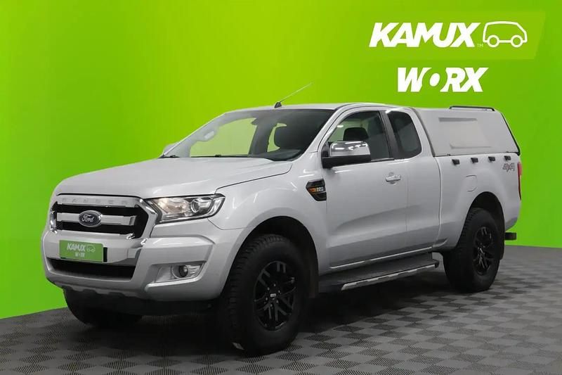 Käytetty Ford Ranger XLT 160 HP (117 kW) 2019 Hopea / harmaa Nouto