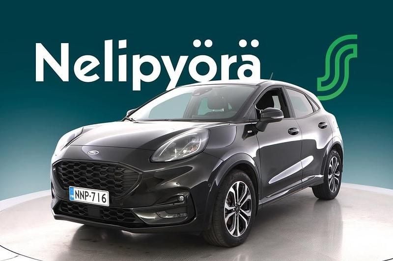 Musta Käytetty 2024 Ford Puma ST-Line Katumaasturi | 28 900 € (Kallis) - Kuva 1/3