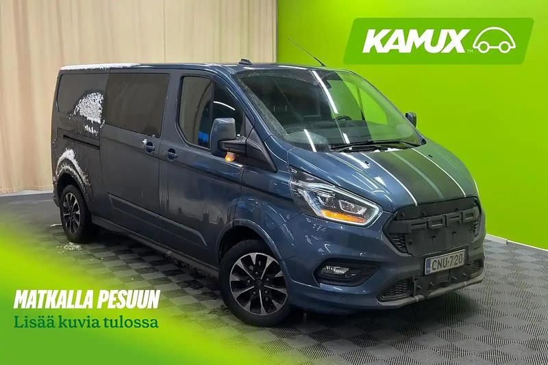 Käytetty Ford Transit Custom Sport 185 HP (136 kW) 2019 Sininen Van