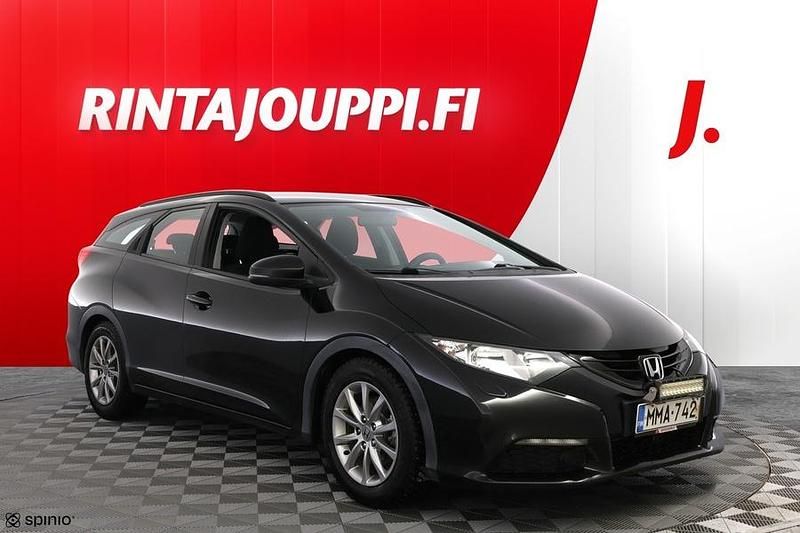 Musta Käytetty 2014 Honda Civic Comfort Farmari | 9 680 € (Hyvä tarjous) - Kuva 1/3