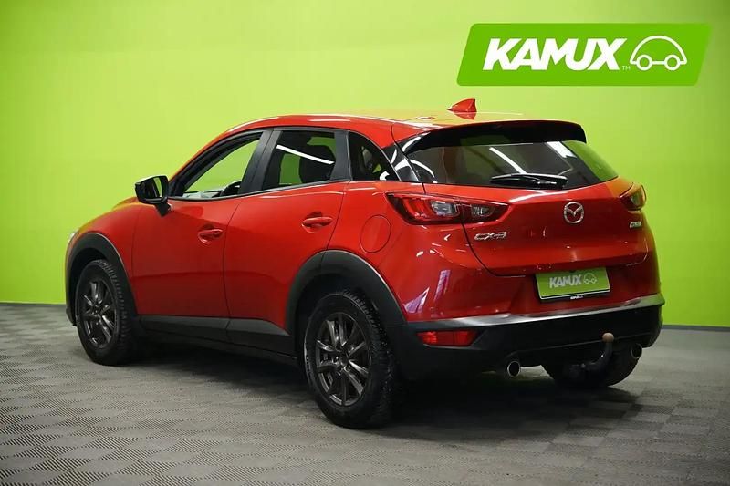 Käytetty Mazda CX-3 Touring 120 HP (88 kW) 2016 Punainen Katumaasturi