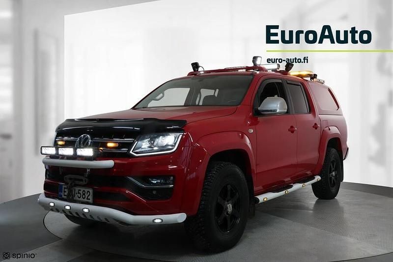 Käytetty VW Amarok Highline 204 HP (150 kW) 2018 Punainen Nouto