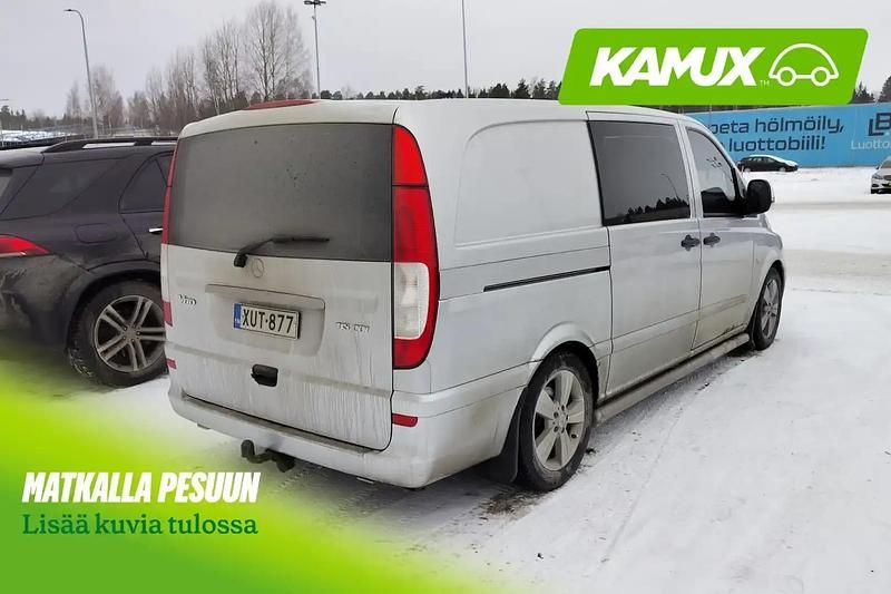 Käytetty Mercedes Vito 150 HP (110 kW) 2009 Hopea / harmaa
