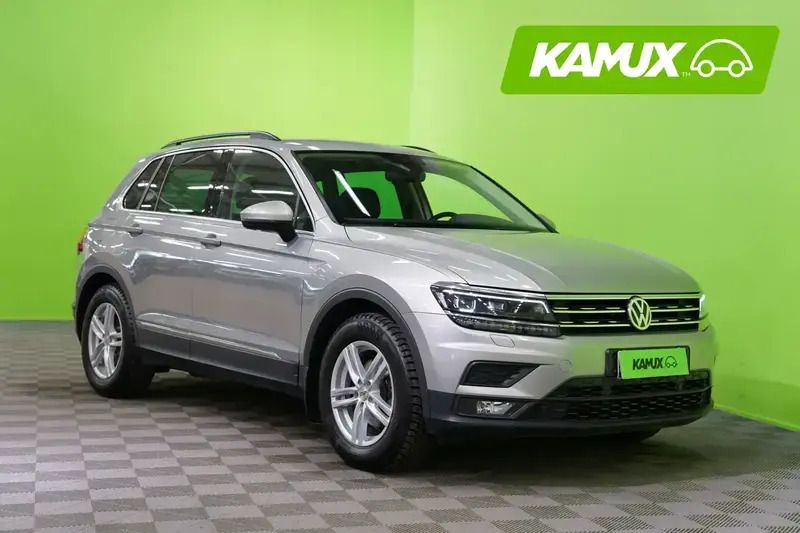 Hopea / harmaa Käytetty 2017 VW Tiguan Comfortline Katumaasturi | 21 790 € (Hieman kallis) - Kuva 1/4