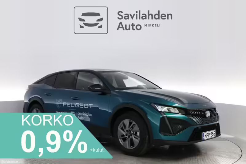 Sininen Käytetty 2024 Peugeot 408 Allure Sedan | 47 800 € - Kuva 1/4