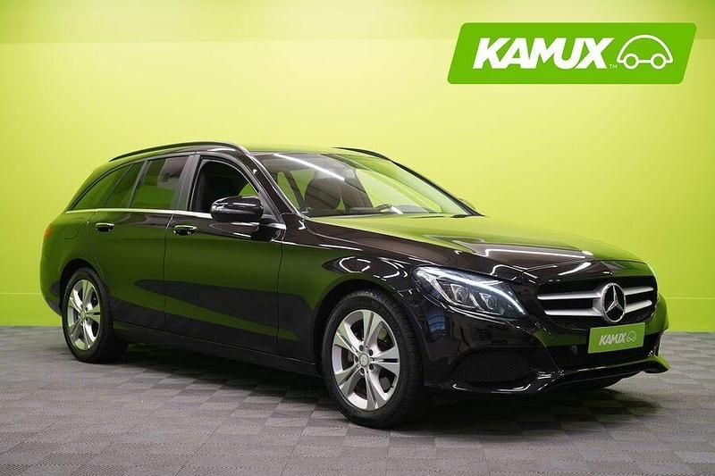 Musta Käytetty 2016 Mercedes C220 Business Farmari | 15 800 € (Hyvä tarjous) - Kuva 1/3