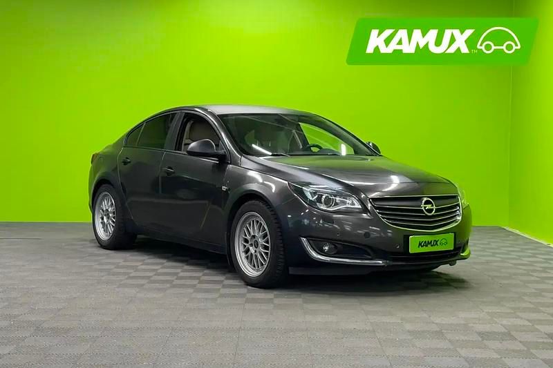 Vihreä Käytetty 2015 Opel Insignia Edition Sedan | 8 890 € (Perustarjous) - Kuva 1/4