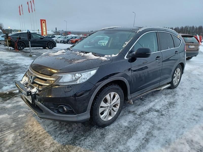 Musta Käytetty 2013 Honda CR-V Lifestyle Katumaasturi | 18 390 € (Hieman kallis) - Kuva 1/3