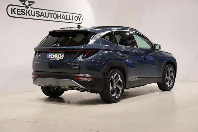 Käytetty Hyundai Tucson Premium 265 HP (194 kW) 2021 Sininen Katumaasturi