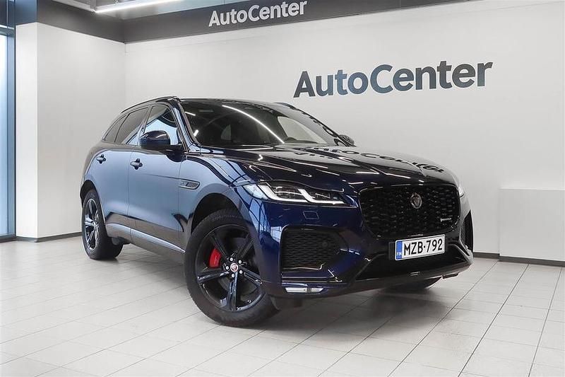 Sininen Käytetty 2022 Jaguar F-Pace R-Dynamic Katumaasturi | 75 800 € - Kuva 1/4