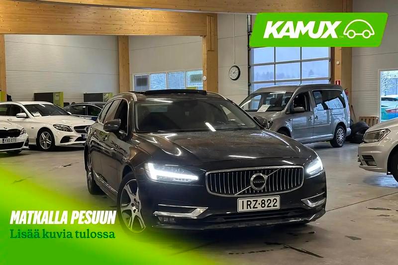 Käytetty Volvo V90 Inscription 150 HP (110 kW) 2020 Musta Farmari