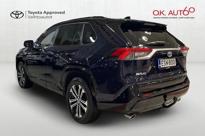 Käytetty Toyota RAV4 Hybrid Style 306 HP (225 kW) 2020 Sininen Katumaasturi