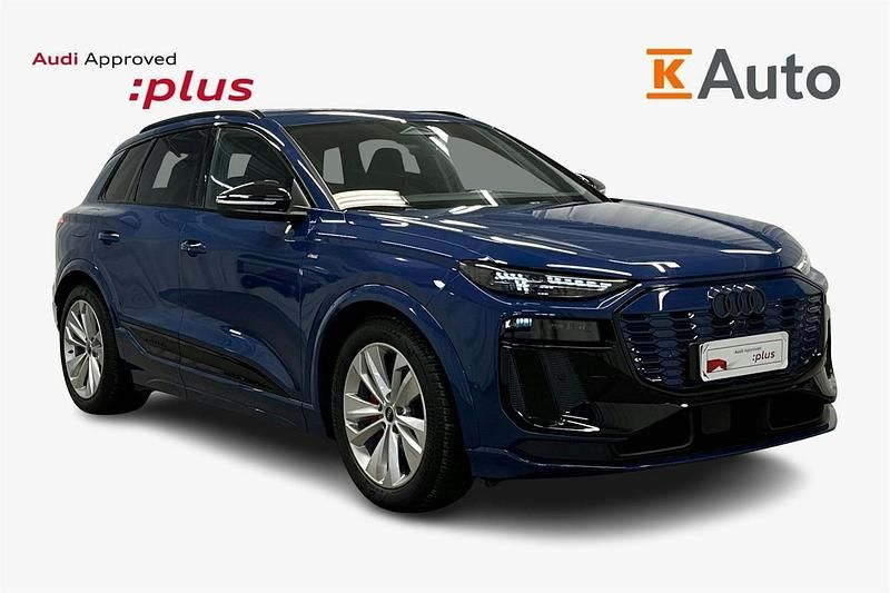 Käytetty Audi Q6 e-tron S-Line 285 kW (388 HP) 2024 Sininen Katumaasturi