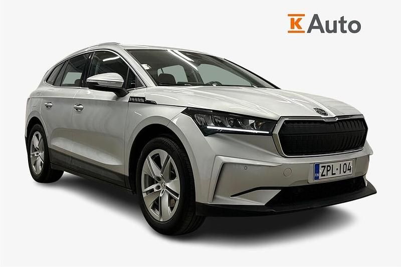 Harmaa Käytetty 2022 Skoda Enyaq iV Katumaasturi | 29 890 € (Supertarjous) - Kuva 1/3