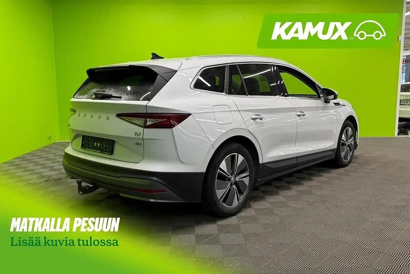 Käytetty Skoda Enyaq iV Suite 150 kW (204 HP) 2022 Valkoinen Katumaasturi