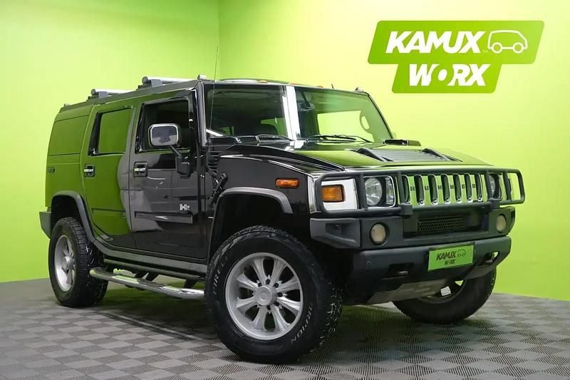 Käytetty Hummer H2 321 HP (236 kW) 2005 Musta Katumaasturi
