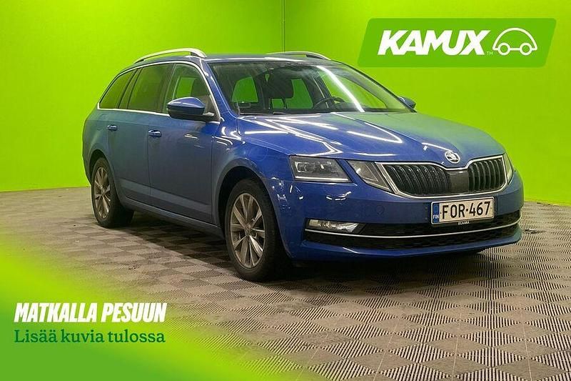 Sininen Käytetty 2020 Skoda Octavia G-TEC Business Line Farmari | 15 390 € (Perustarjous) - Kuva 1/3