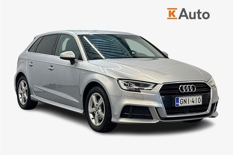 Käytetty Audi A3 Sportback Business 116 HP (85 kW) 2019 Hopea Viistoperä