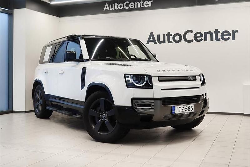Valkoinen Käytetty 2022 Land Rover Defender SE Dynamic Katumaasturi | 68 800 € (Kallis) - Kuva 1/4