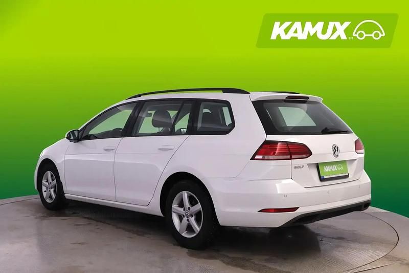 Käytetty VW Golf VII Trendline 110 HP (80 kW) 2018 Valkoinen Farmari