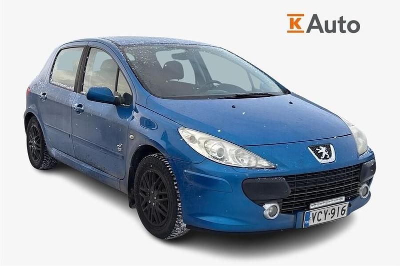 Käytetty Peugeot 307 109 HP (80 kW) 2008 Sininen Viistoperä