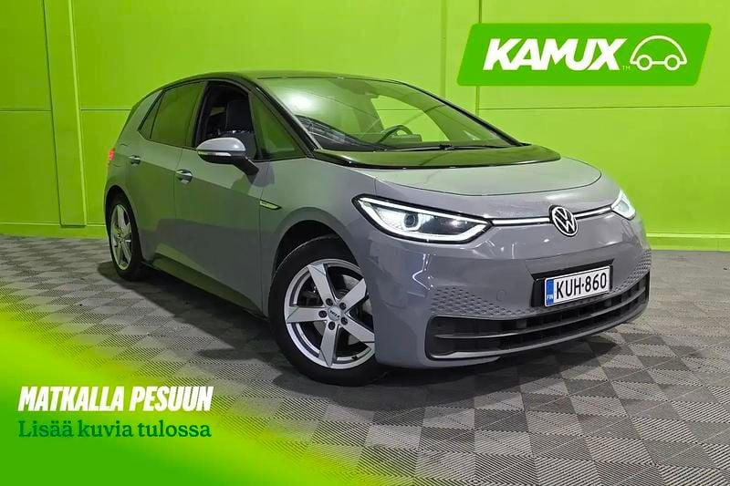 Hopea / harmaa Käytetty 2021 VW ID.3 Pro Performance Viistoperä | 20 760 € (Perustarjous) - Kuva 1/4