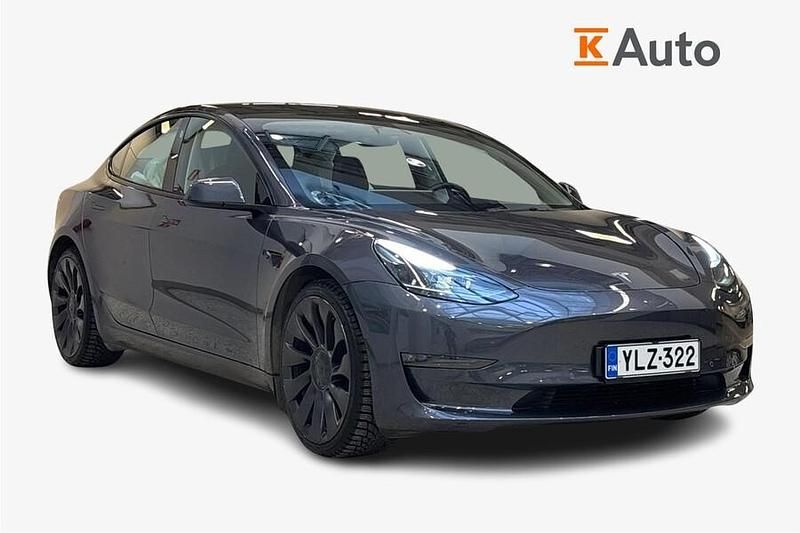 Käytetty Tesla Model 3 Performance 339 kW (462 HP) 2022 Harmaa Sedan