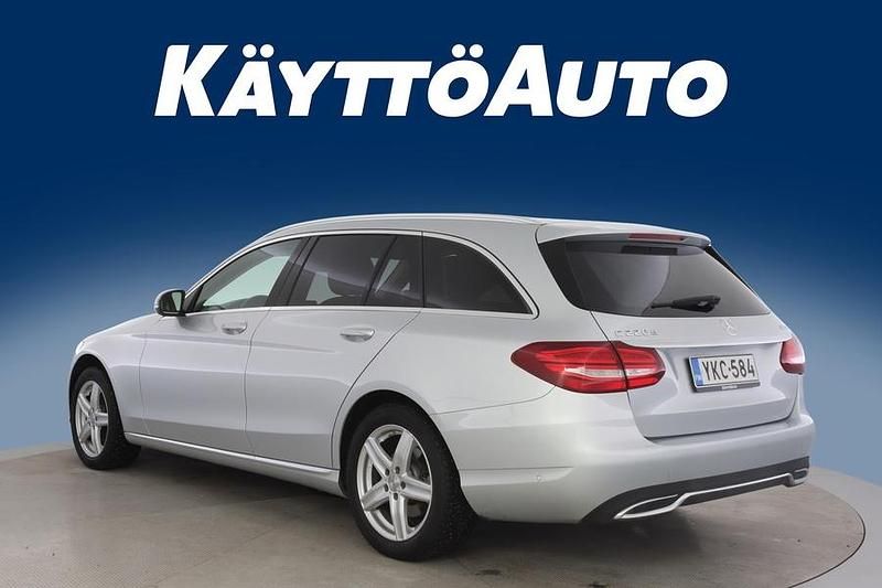 Käytetty Mercedes C220 Business 170 HP (125 kW) 2015 Hopea Farmari