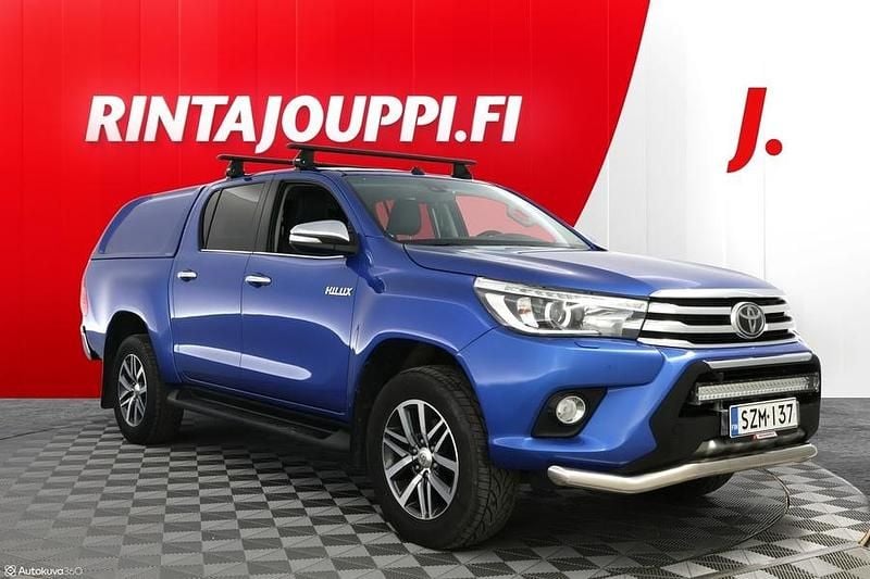 Sininen Käytetty 2016 Toyota HiLux Premium Nouto | 32 690 € (Hyvä tarjous) - Kuva 1/3