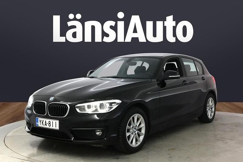 Käytetty BMW 116 116 HP (85 kW) 2018 Musta Viistoperä