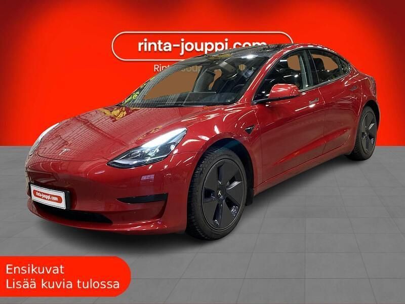 Punainen Käytetty 2023 Tesla Model 3 Standard Range Plus Sedan | 29 300 € (Perustarjous) - Kuva 1/3