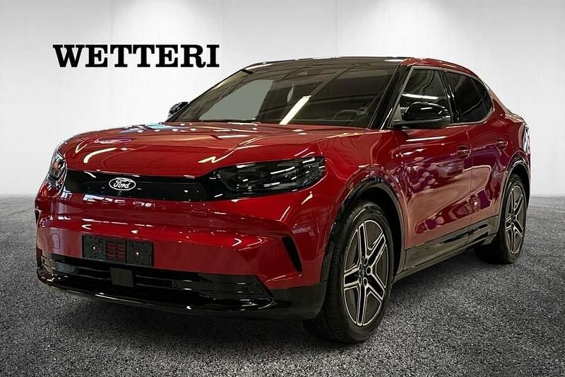 Uusi Ford Capri Extended Range 250 kW (340 HP) 2025 Punainen Katumaasturi