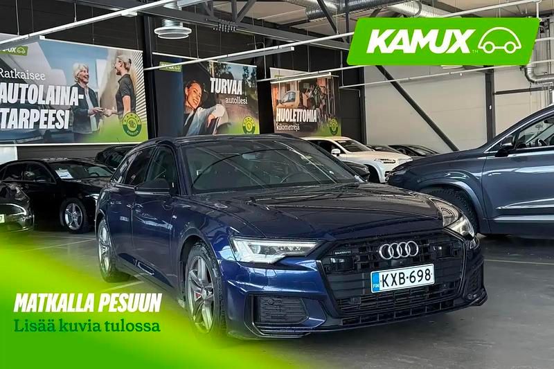 Käytetty Audi A6 S-Line 252 HP (185 kW) 2020 Sininen Farmari