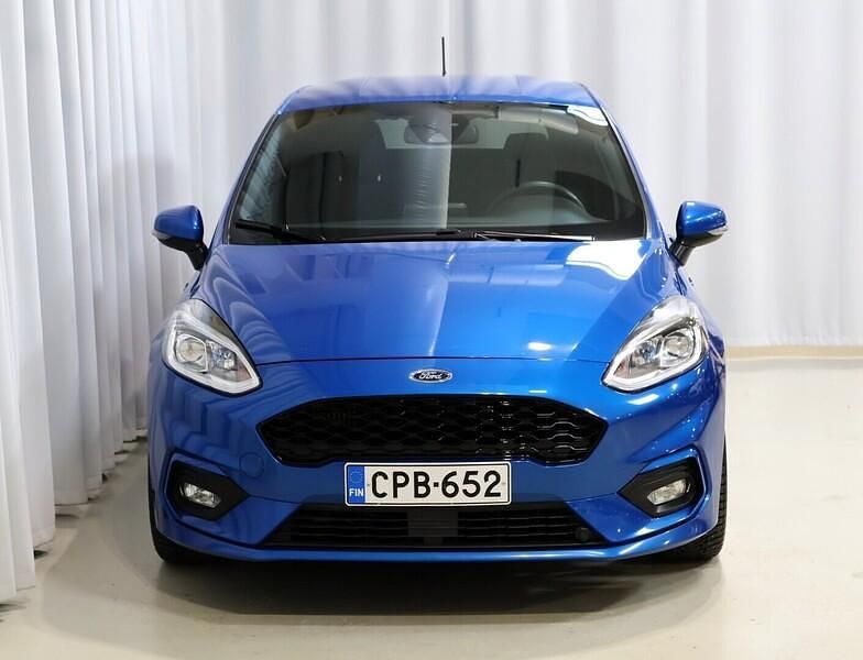 Käytetty Ford Fiesta ST-Line 155 HP (114 kW) 2020 Sininen Viistoperä